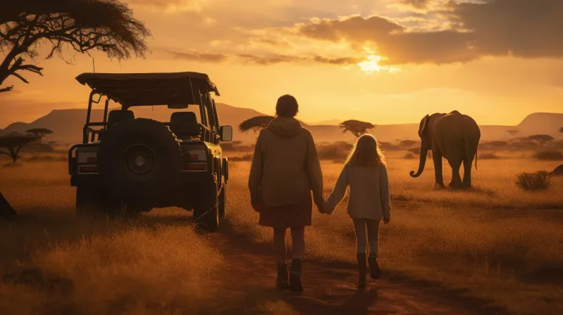 Family safari activities in the Serengeti