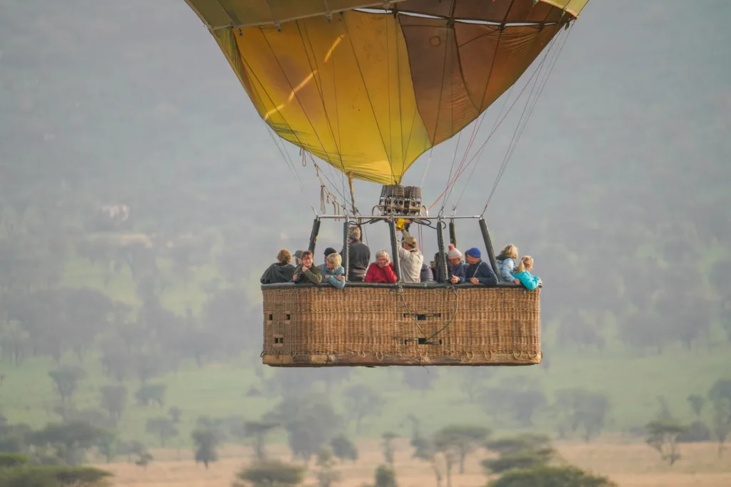 Hot Air Balloon Flights in Serengeti National Park - Tanzania Safari Experience